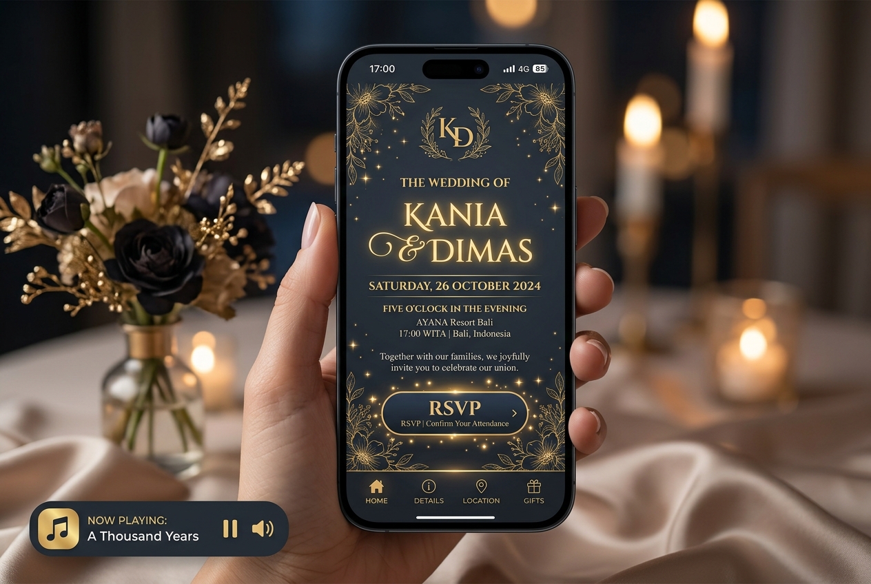 Kania & Dimas Wedding - Undangan Digital